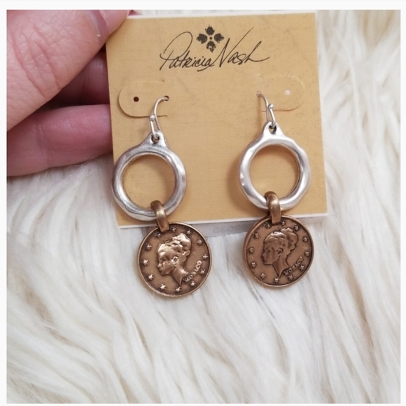 SOLD Patricia nash earrings NWT - Picture 5 of 5